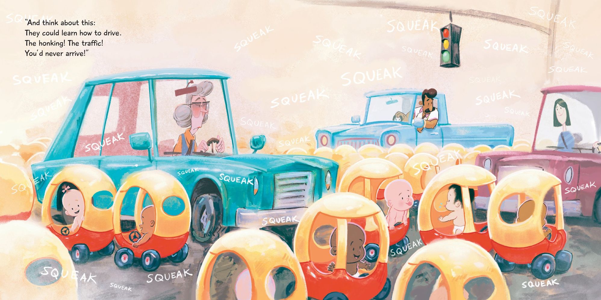Never Give a Baby a Library Card: A Picture Book