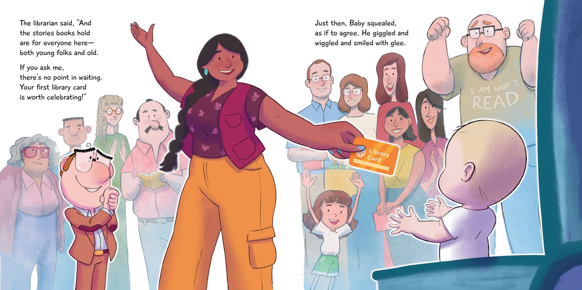 Never Give a Baby a Library Card: A Picture Book