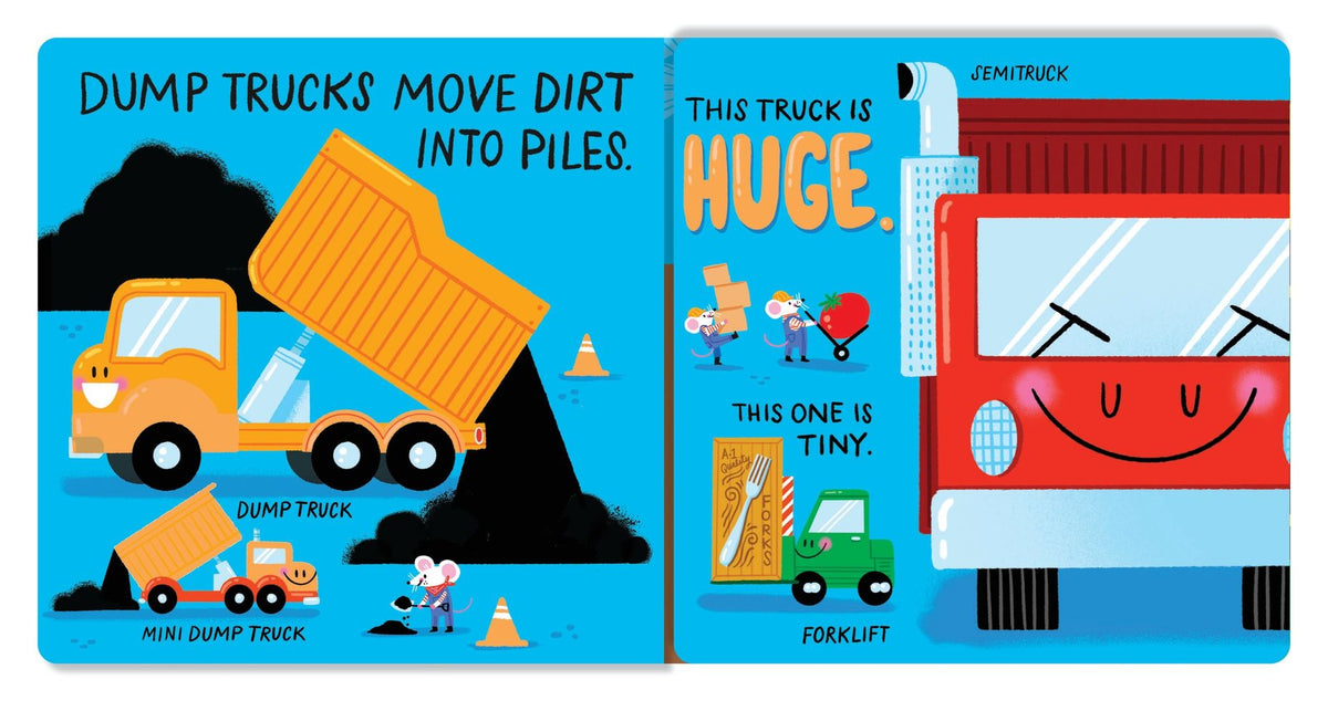 A Truck Will Roll (A Hello!Lucky Hands-On Book): An Interactive Board Book