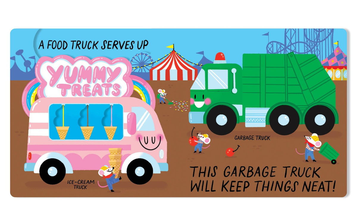 A Truck Will Roll (A Hello!Lucky Hands-On Book): An Interactive Board Book