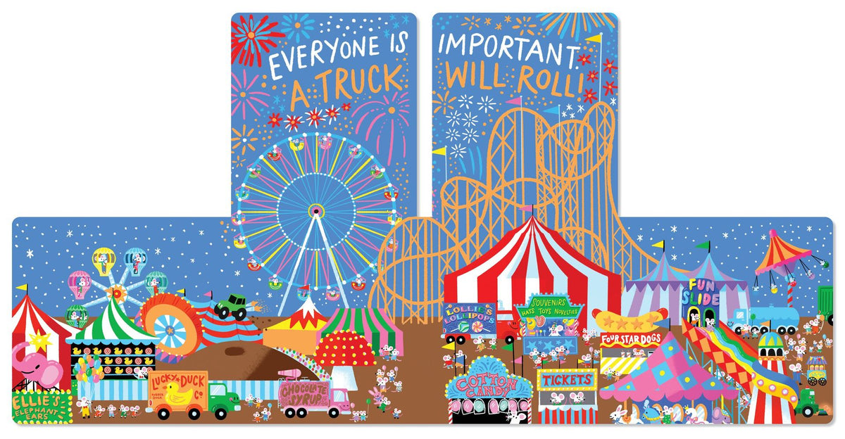 A Truck Will Roll (A Hello!Lucky Hands-On Book): An Interactive Board Book