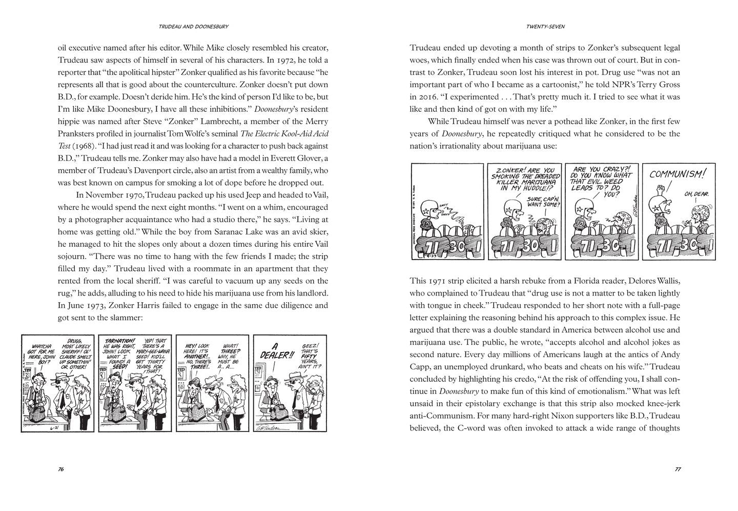 Trudeau & Doonesbury: A Biography: The Cartoonist Who Turned the News into Art