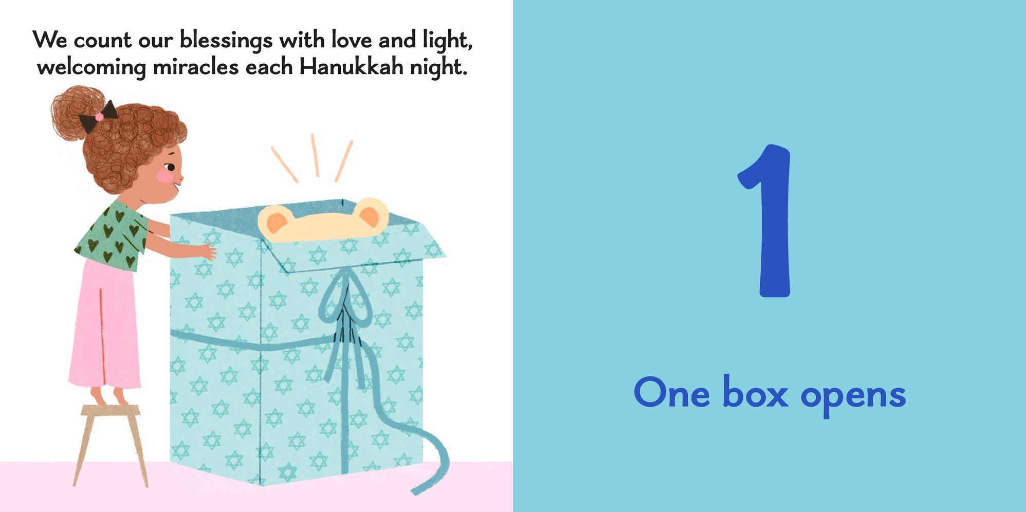 Hanukkah 1-2-3!: A First Counting Book (A Jewish Holiday Concept Book): Board Books to Celebrate the Jewish Holidays