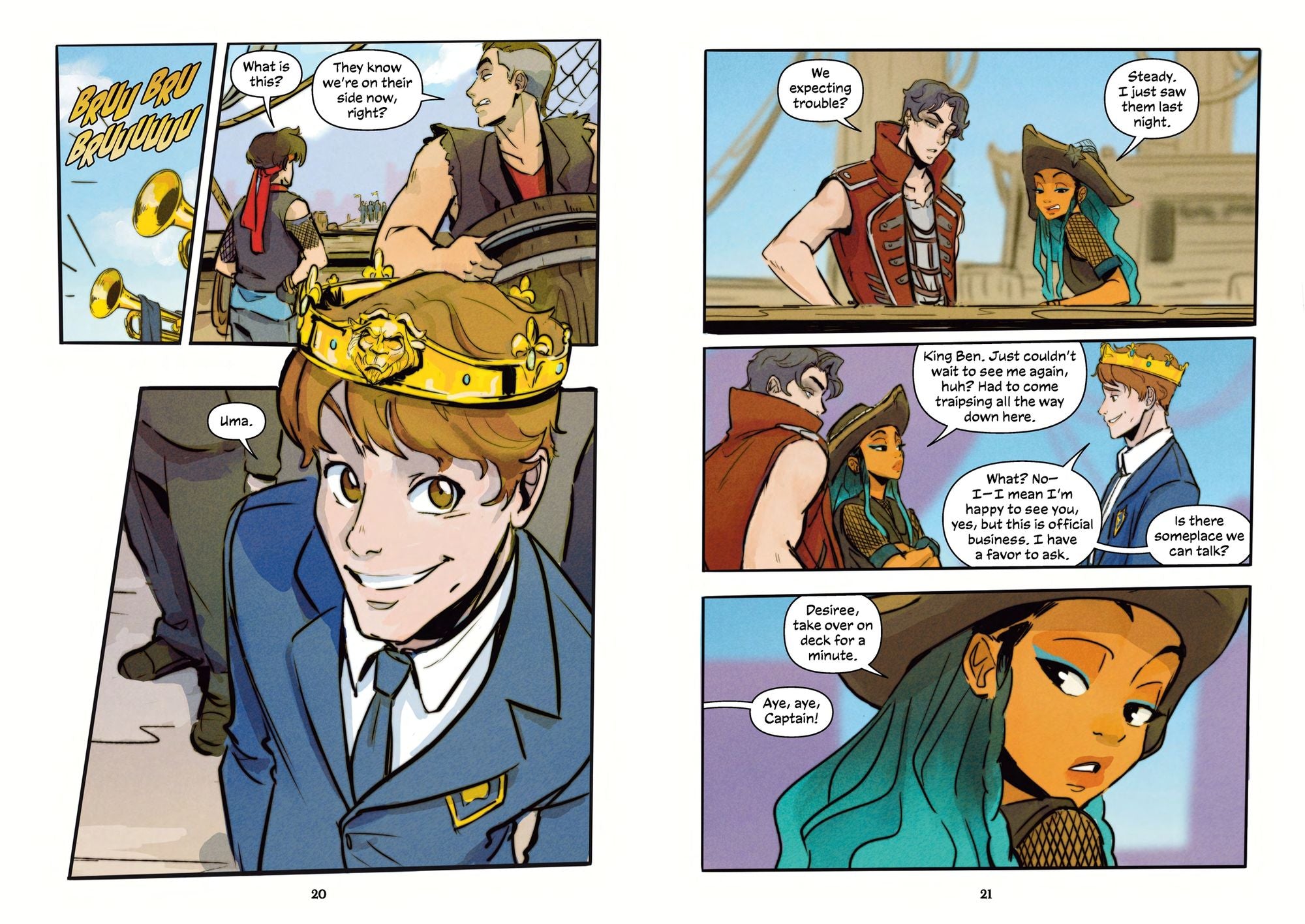 Disney Descendants: A Lost Revenge: A Disney Descendants Original Graphic Novel