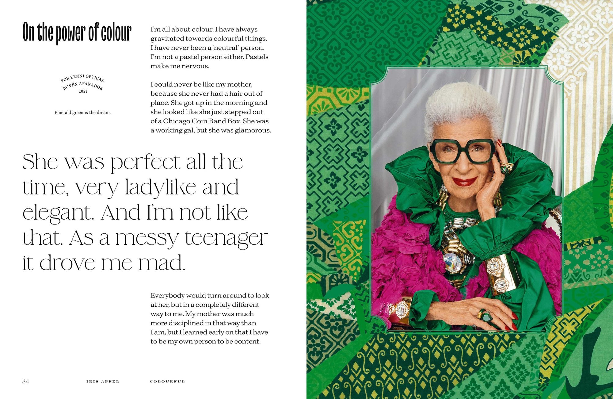 Iris Apfel: Colorful: A Treasure Trove of Inspiration, Influences, and Ideas