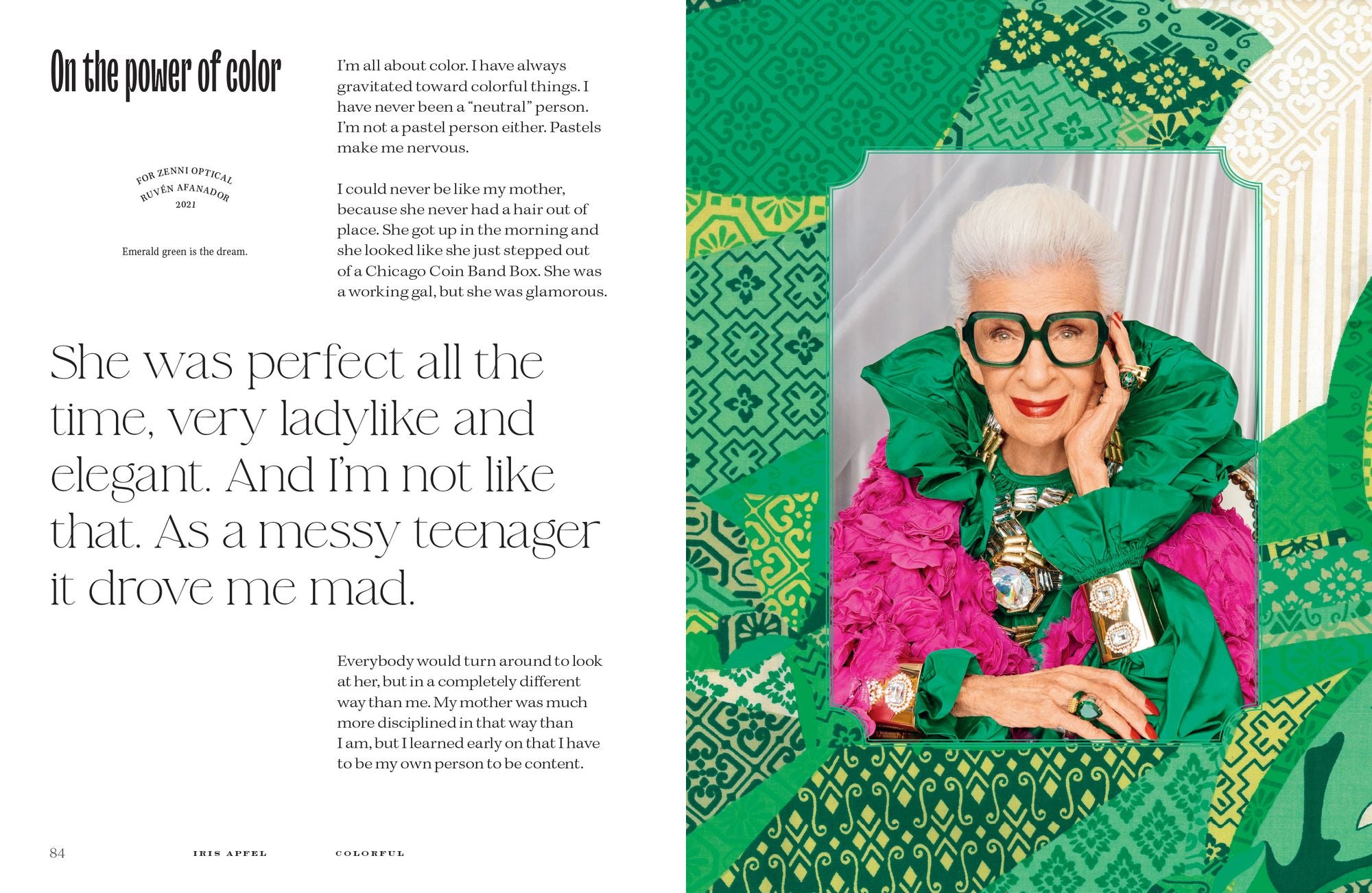 Iris Apfel: Colorful: A Treasure Trove of Inspiration, Influences, and Ideas