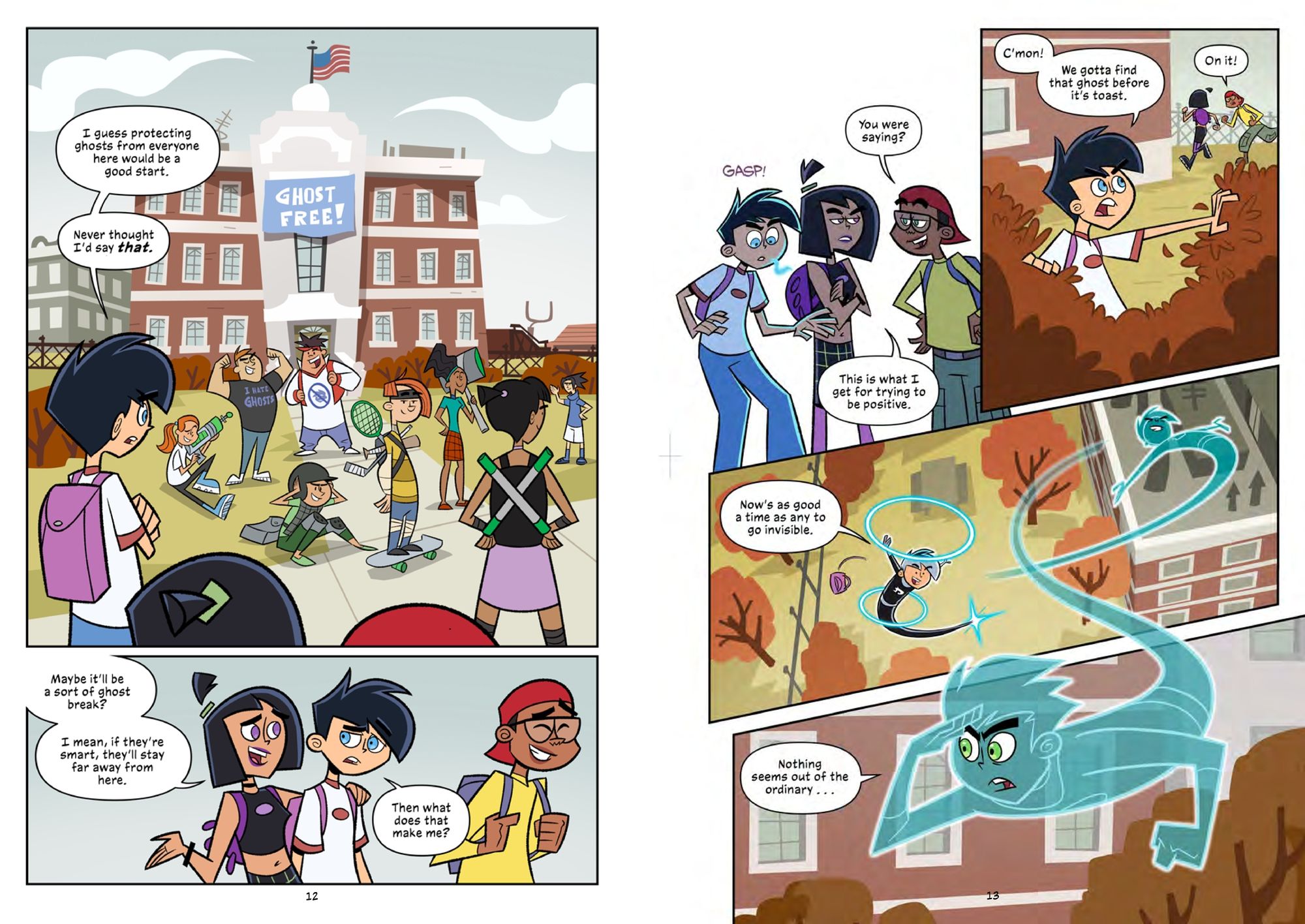 Danny Phantom: Fair Game: A Graphic Novel