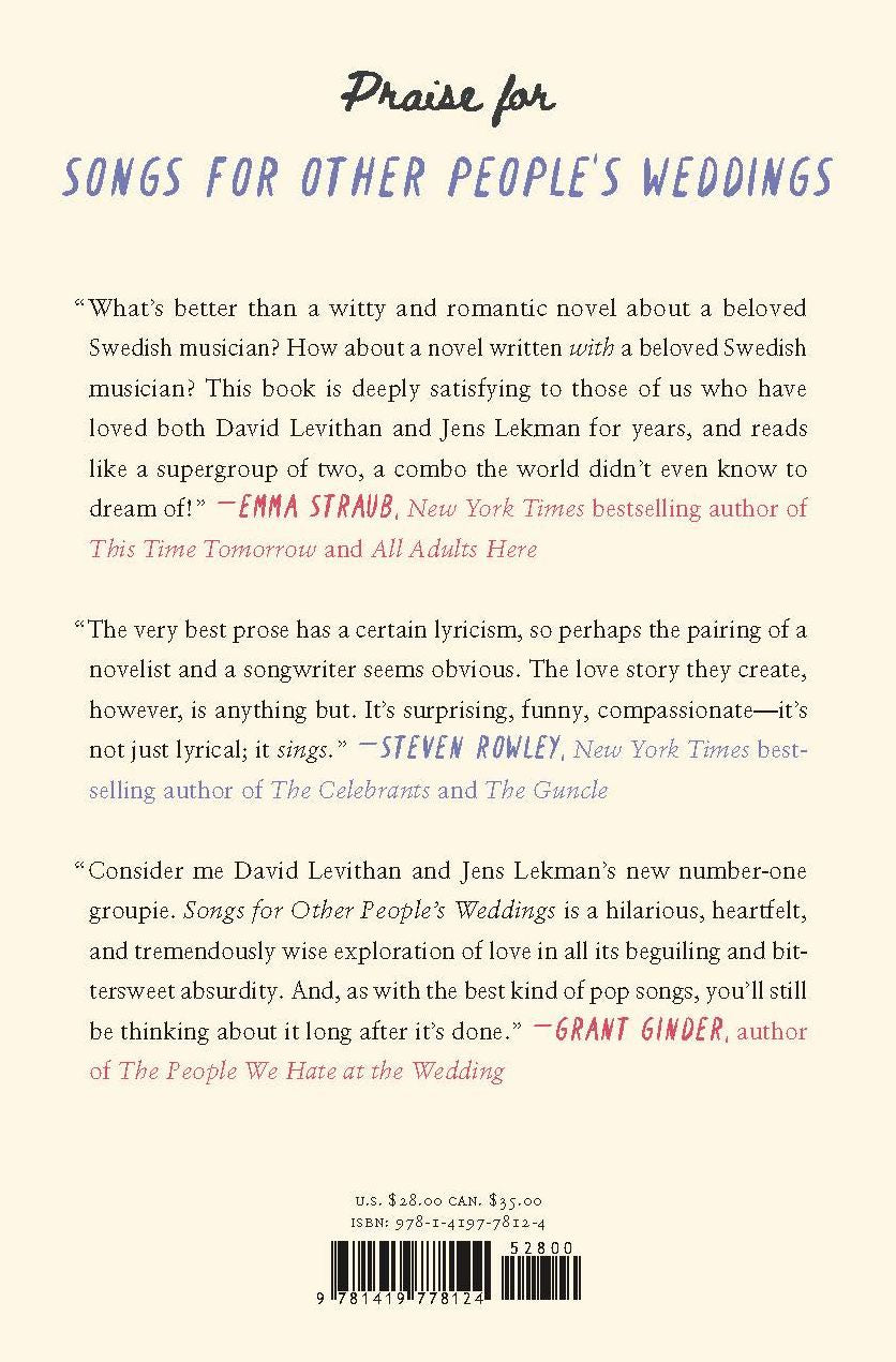 Songs for Other People's Weddings: A Novel