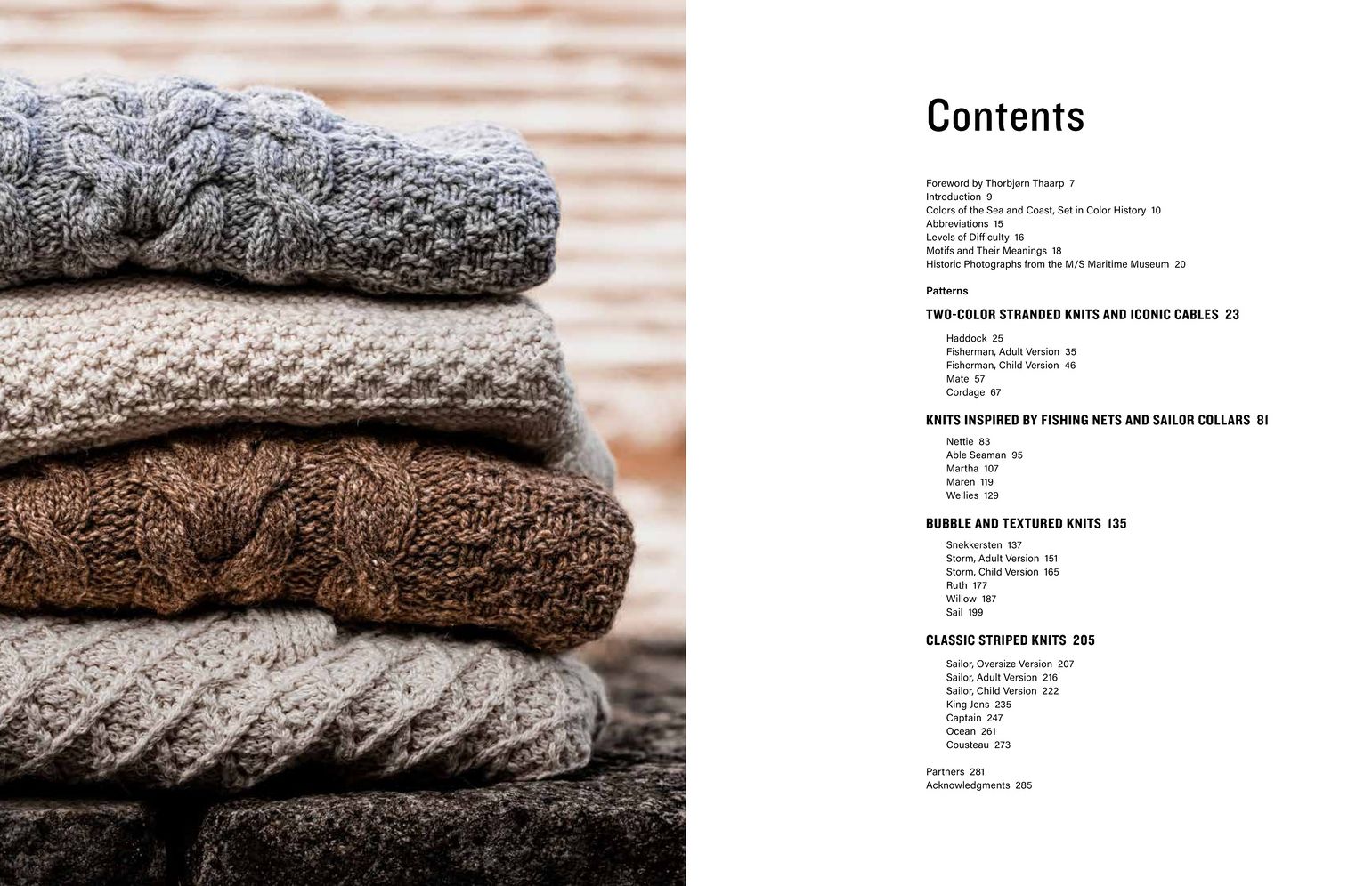 Nordic Sailors' & Fishermen's Sweaters: Modern Knitwear Inspired by Historical Patterns