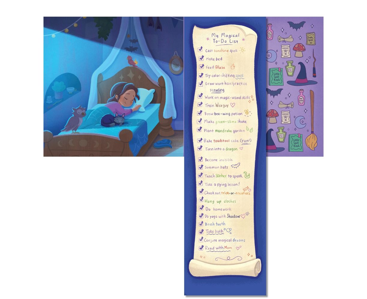 Little Witch's To-Do List (A Magical List Book): A Picture Book