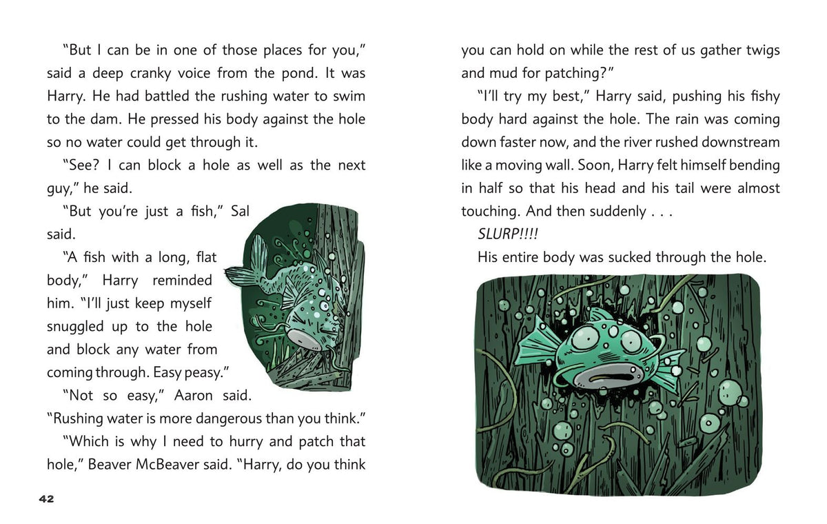 Detective Duck: The Mystery of the Flash Flood (Detective Duck #4)