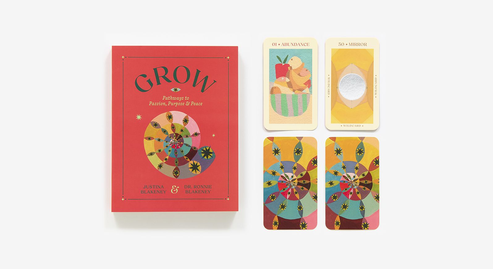 GROW: Pathways to Passion, Purpose & Peace Guidebook & Oracle Deck