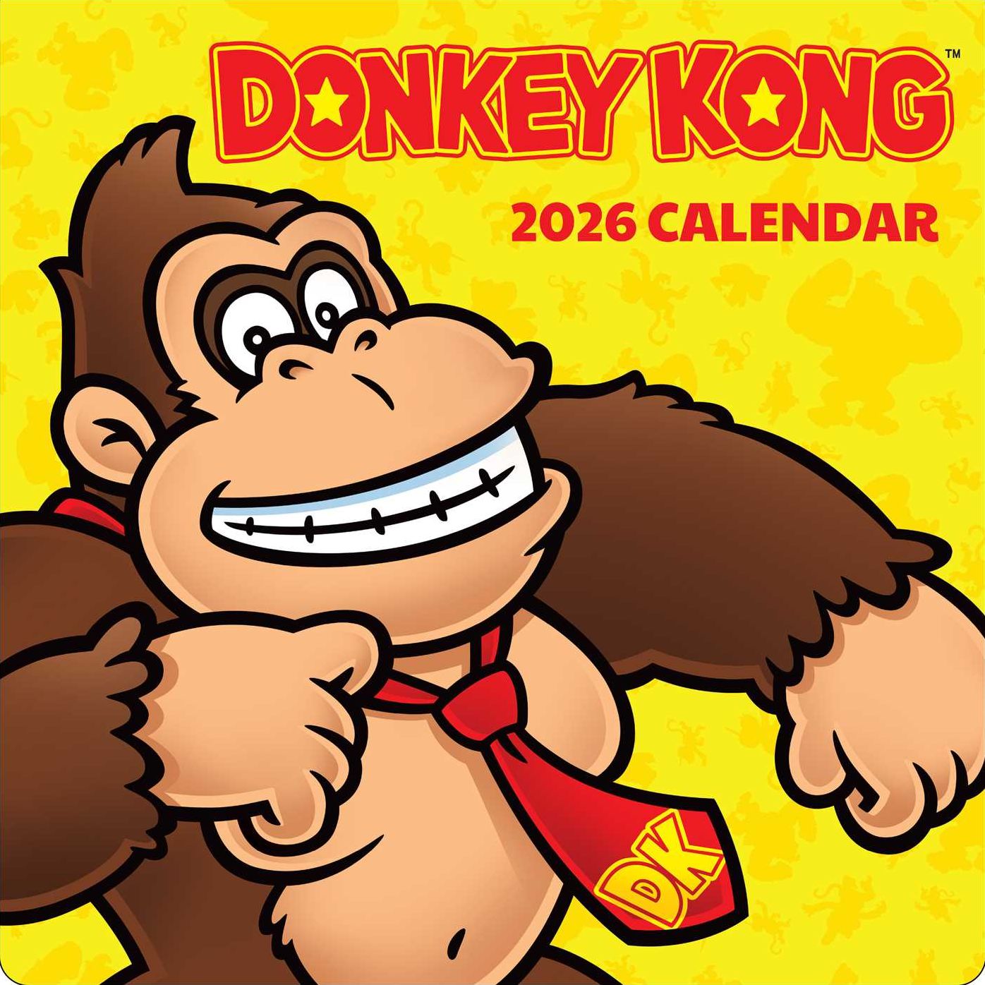 2026 Donkey Kong Wall Calendar