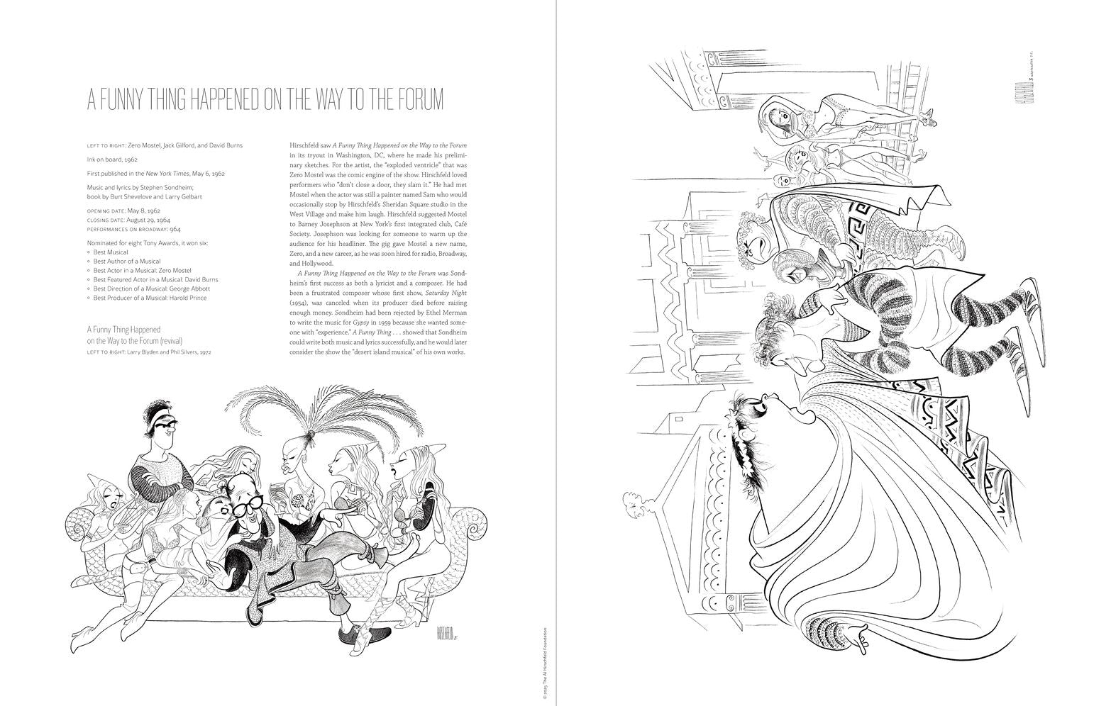 Hirschfeld's Sondheim: A Poster Book