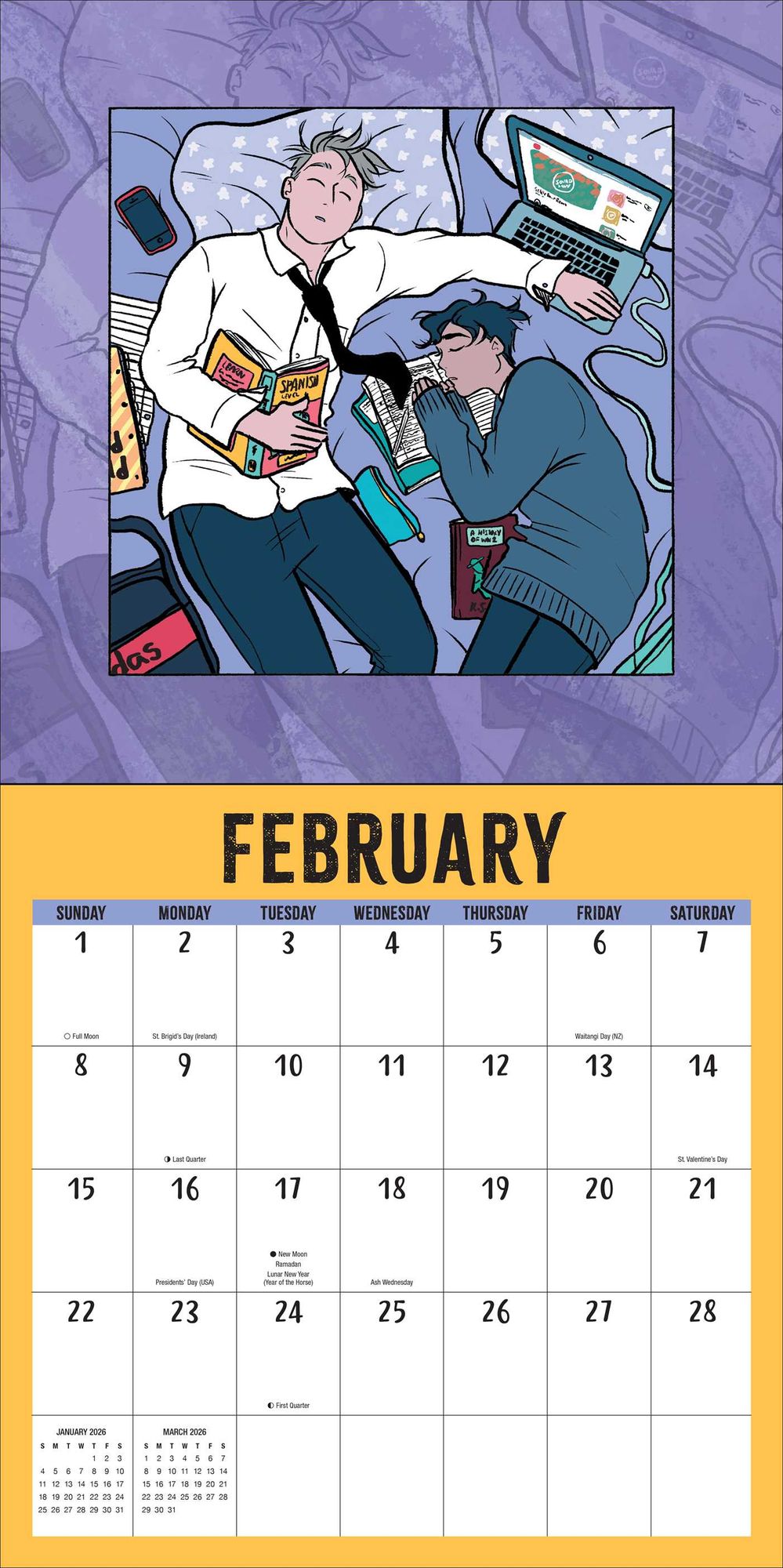 2026 Heartstopper Wall Calendar