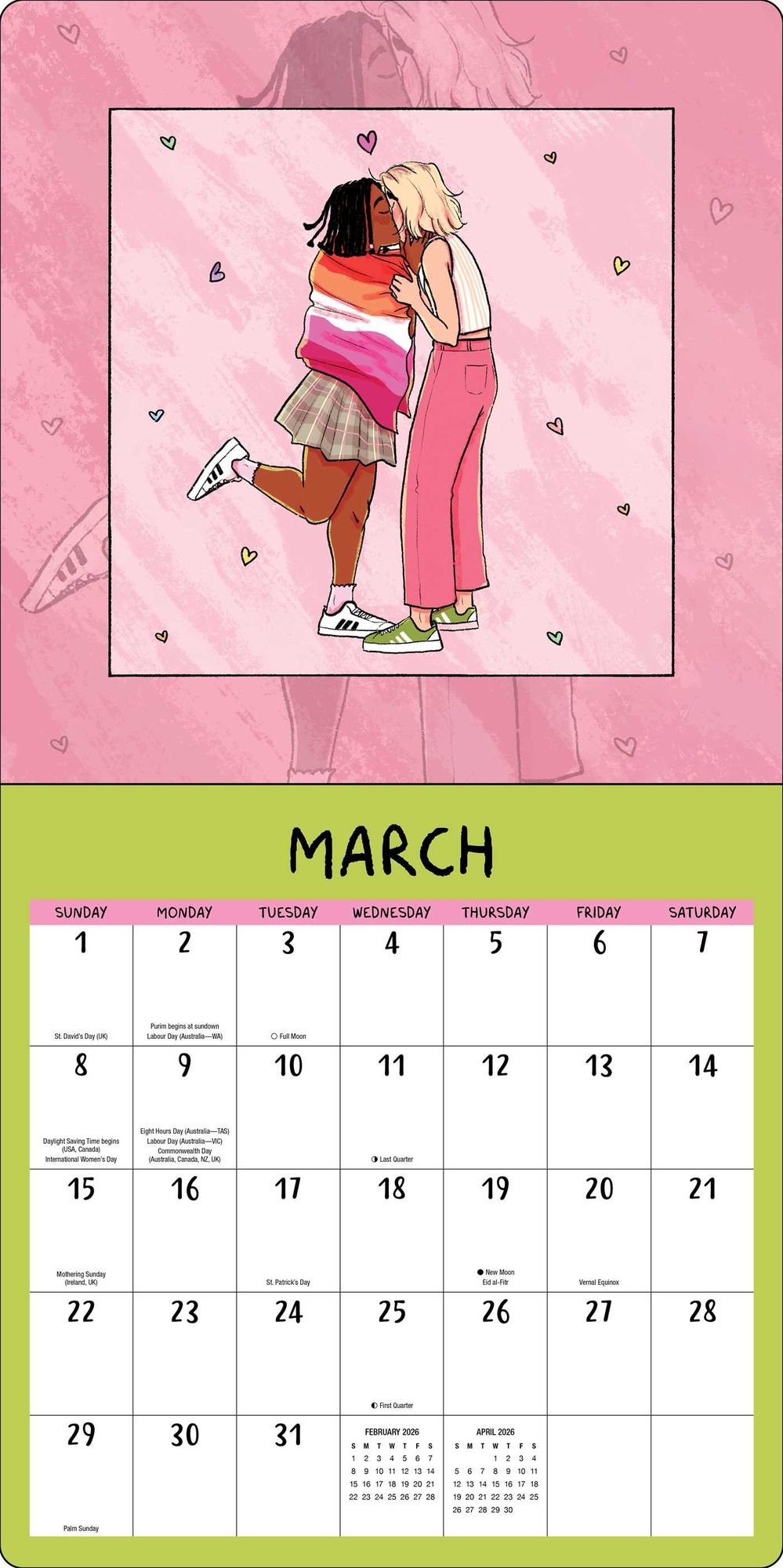 2026 Heartstopper Wall Calendar