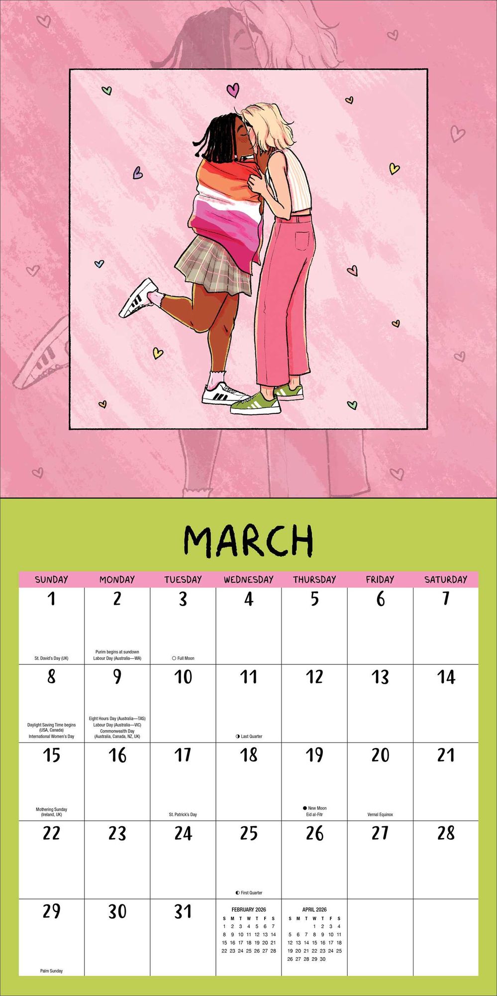 2026 Heartstopper Wall Calendar