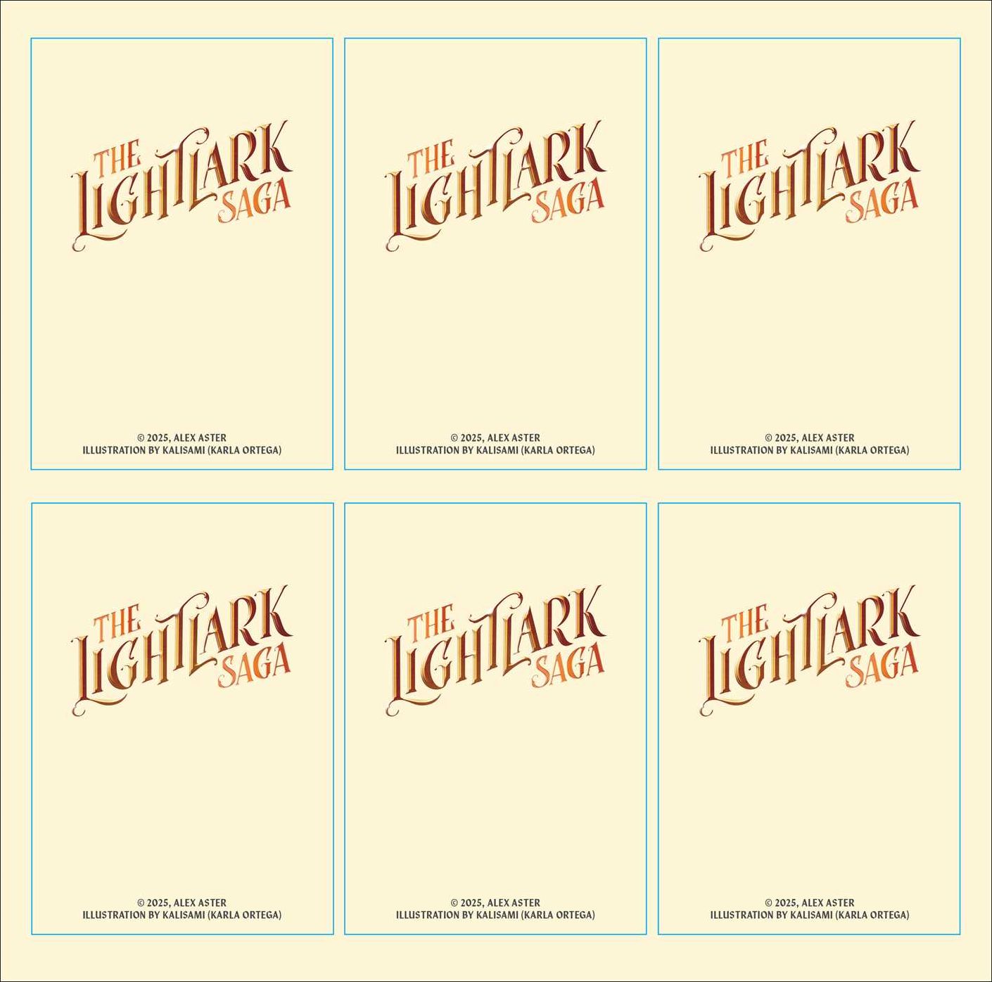 2026 Lightlark Saga Deluxe Wall Calendar with 4 Bonus Notecards