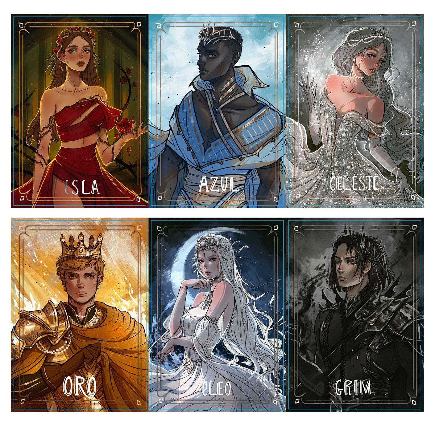 2026 Lightlark Saga Deluxe Wall Calendar with 4 Bonus Notecards