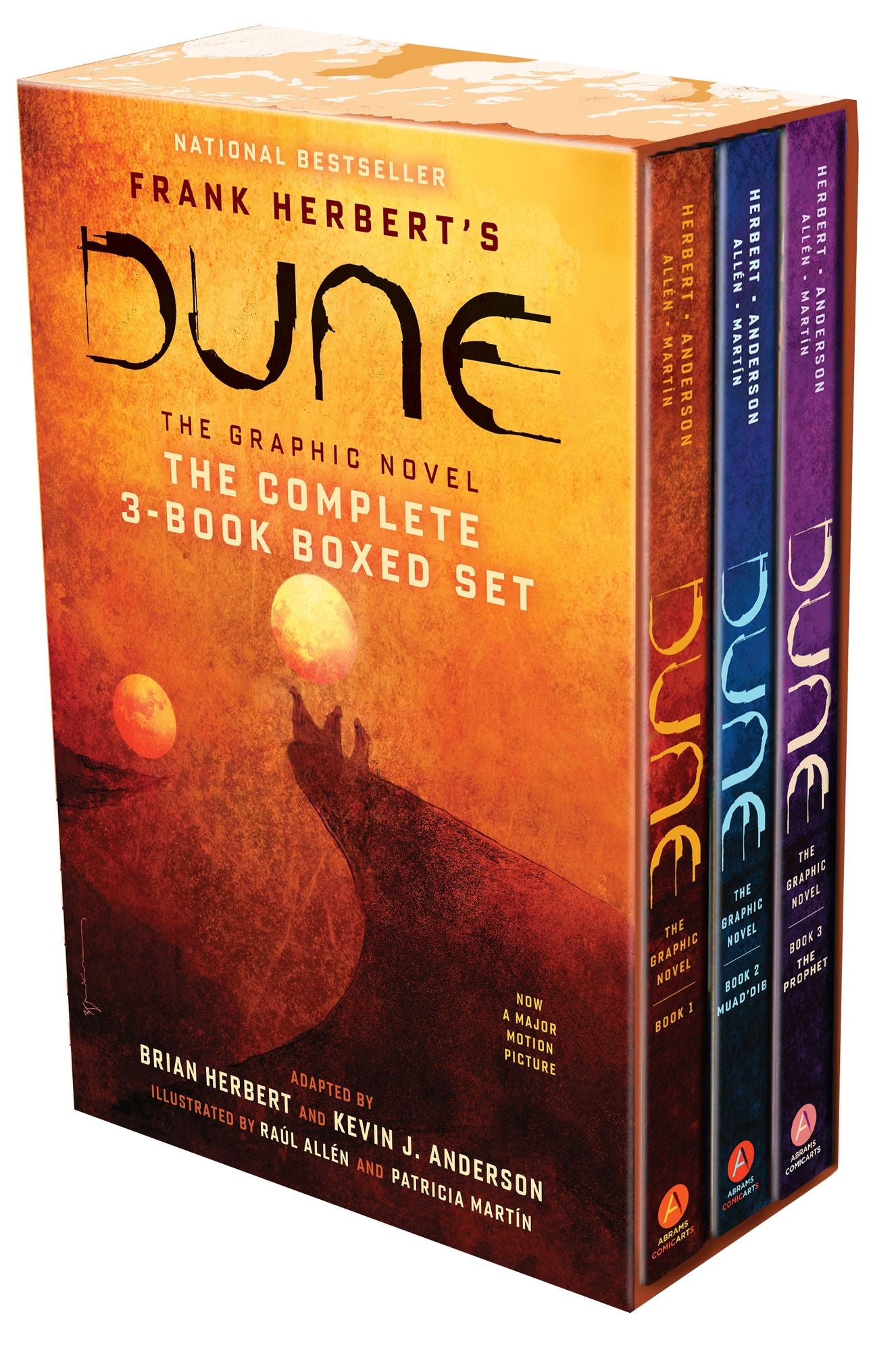 Dune: The Graphic Novel: The Complete 3-Book Boxed Set: Dune, Muad'Dib, and The Prophet