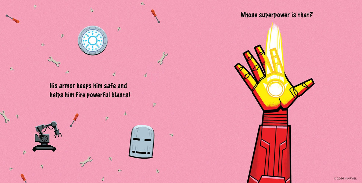 Marvel: Whose Superpower Is That? (An Abrams On the Job Book): A Board Book