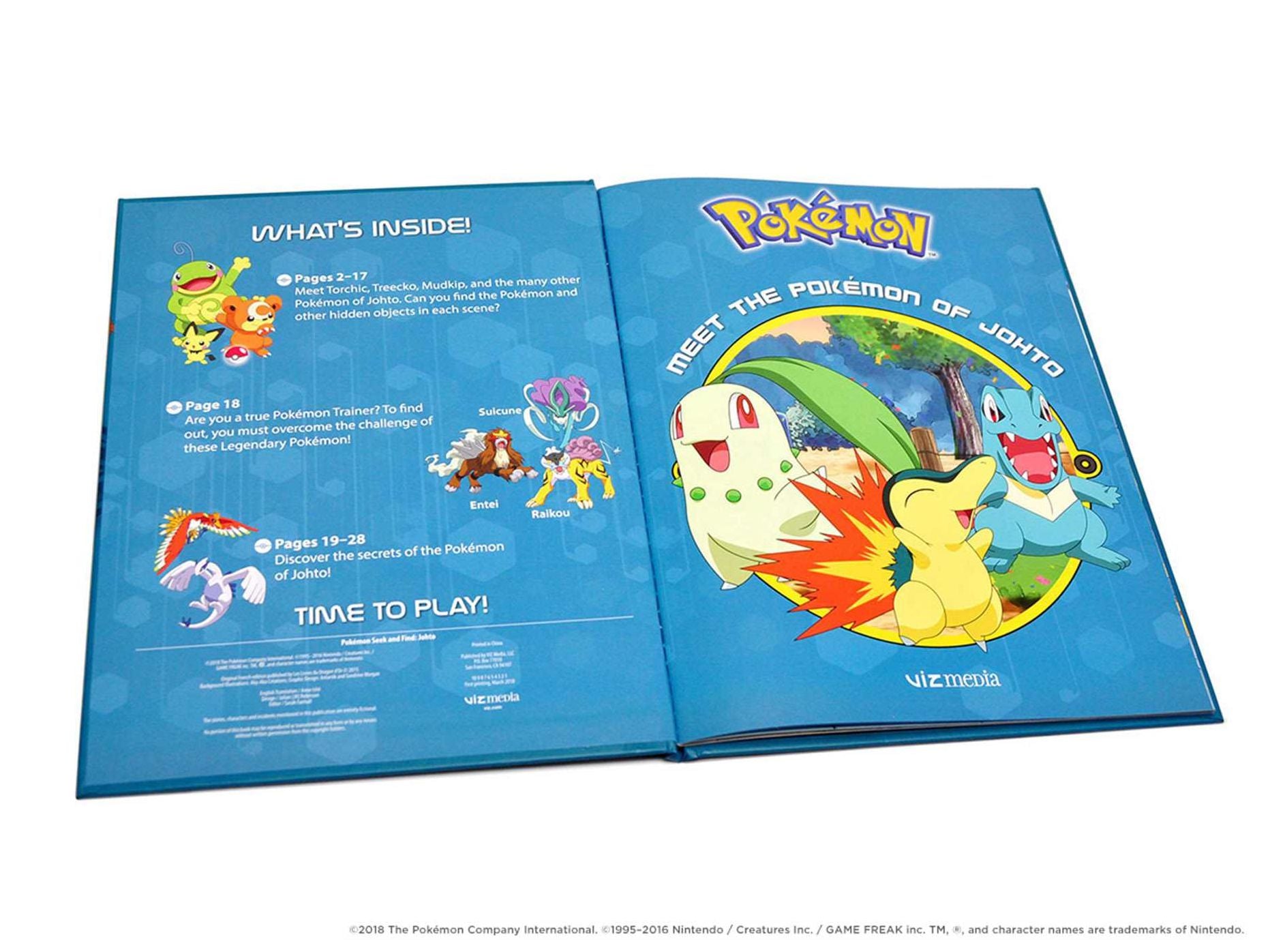 Pokémon Seek and Find - Johto