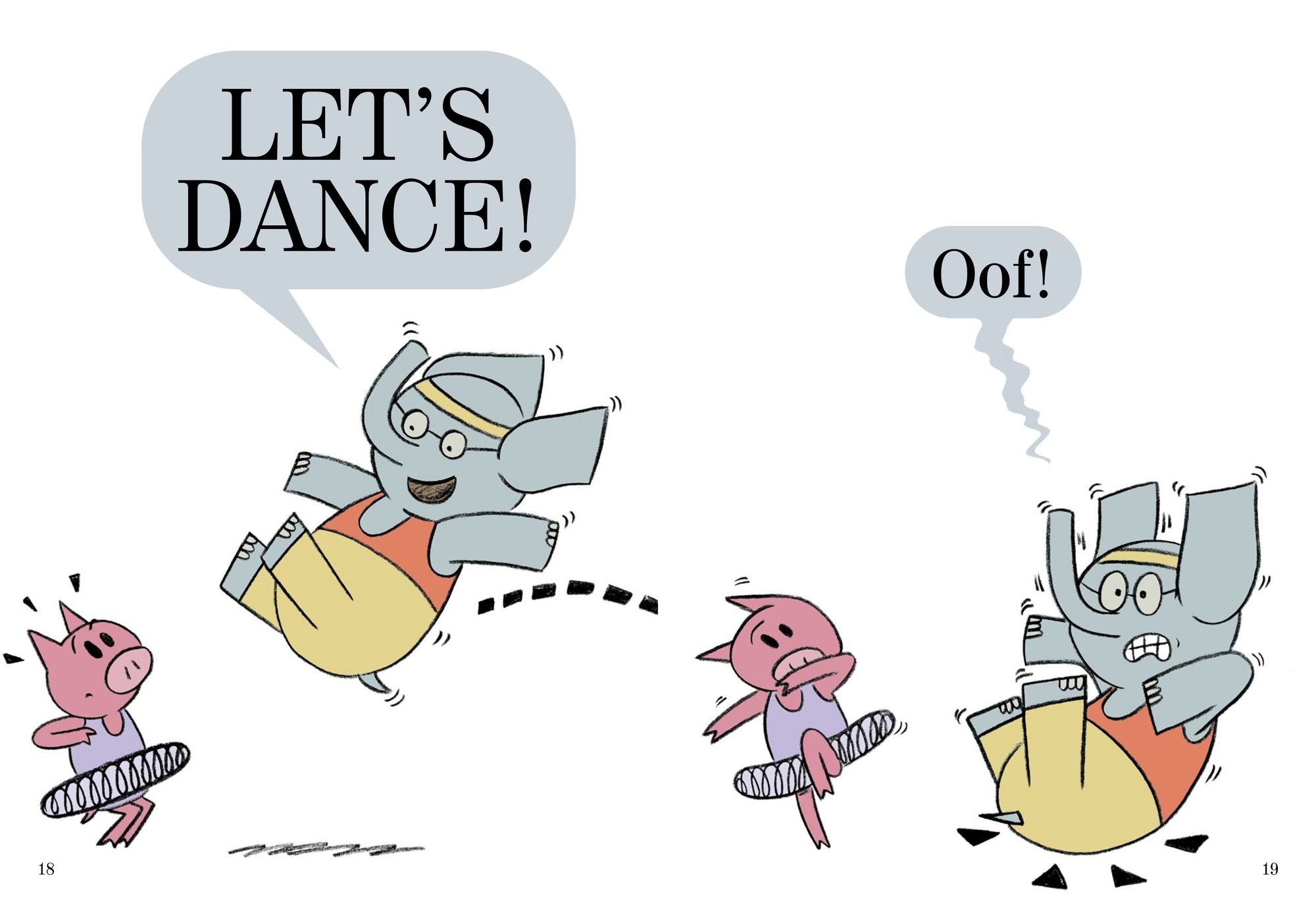 Elephants Cannot Dance! (Elephant and Piggie Series)
