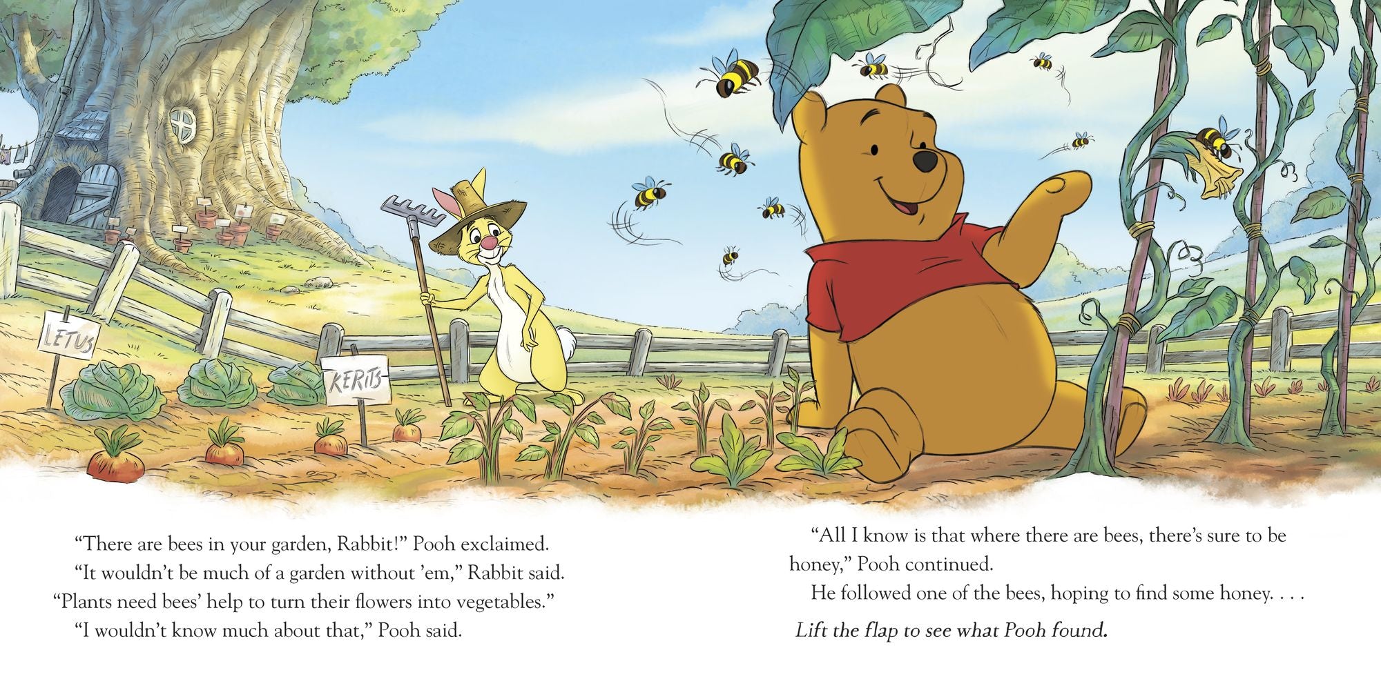 Winnie the Pooh: Pooh's Secret Garden: A Lift-the-Flap Book
