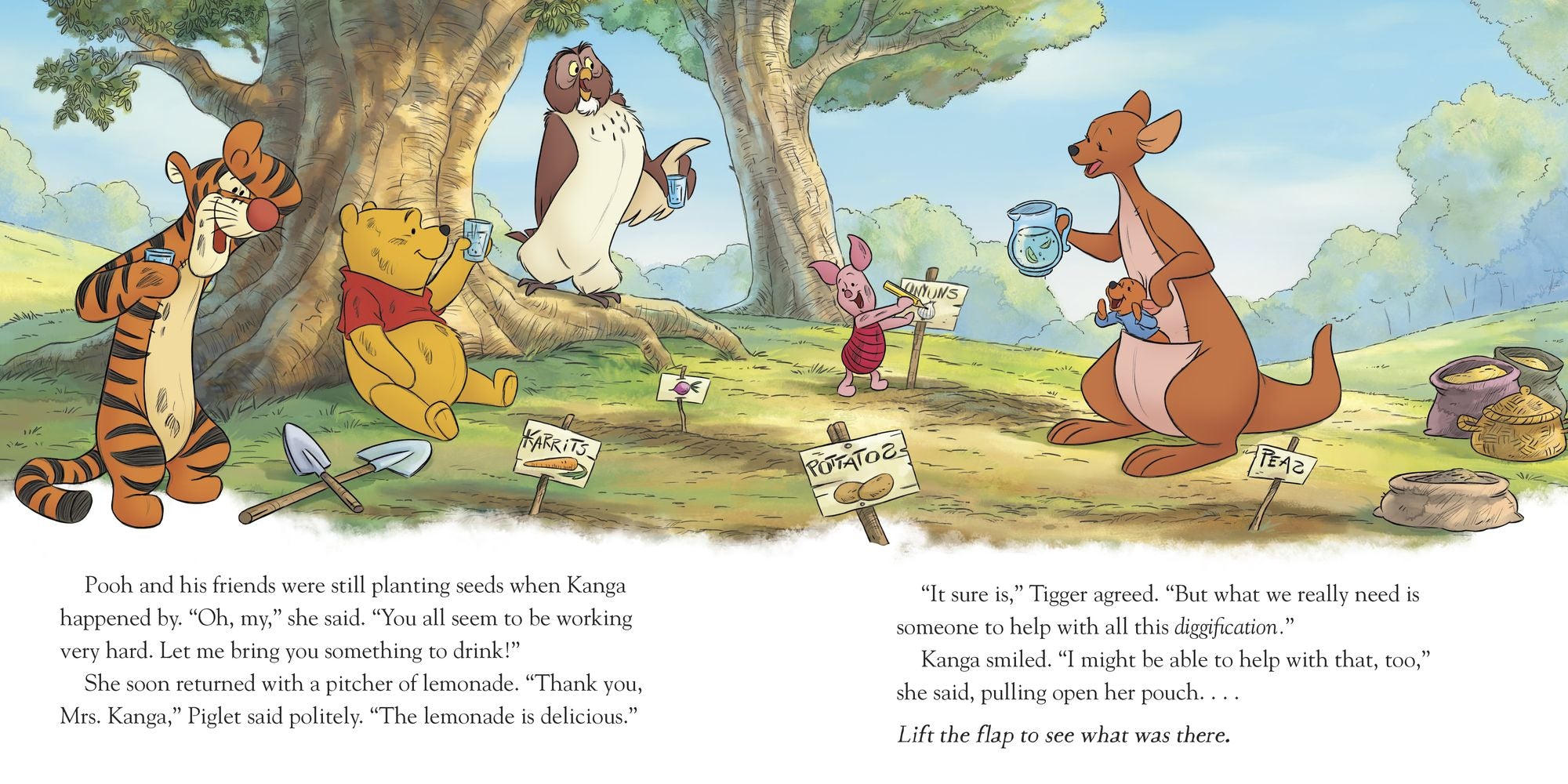 Winnie the Pooh: Pooh's Secret Garden: A Lift-the-Flap Book