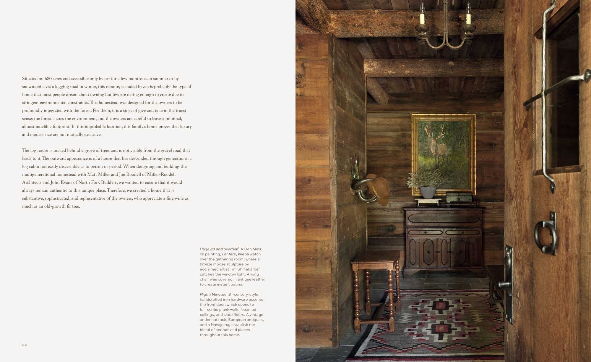 Peace in the West: The Rustic Luxury Interiors of William Peace
