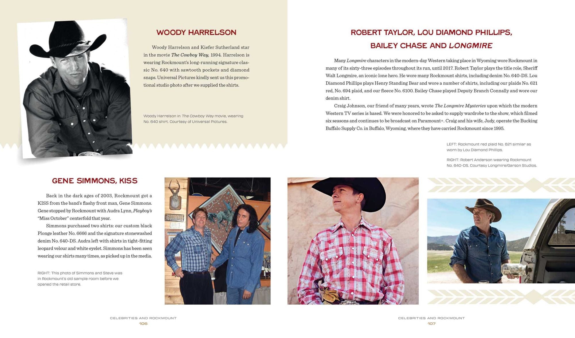 Rockmount Legends: Celebrities in Classic American Fashion