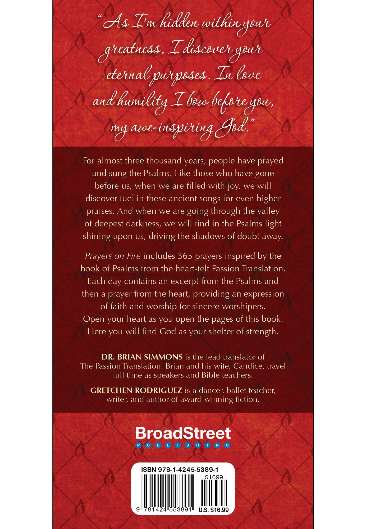 Prayers on Fire: 365 Days Praying the Psalms