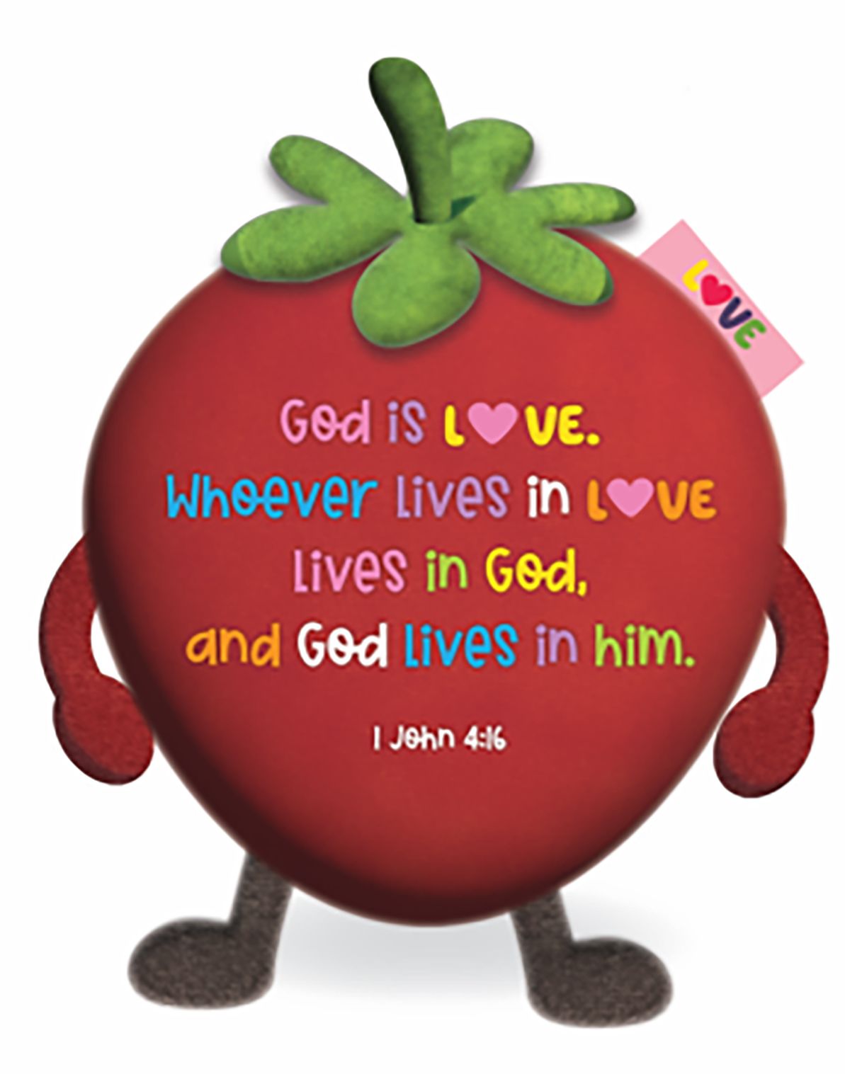 Fruits of the Spirit Plush - Strawberry