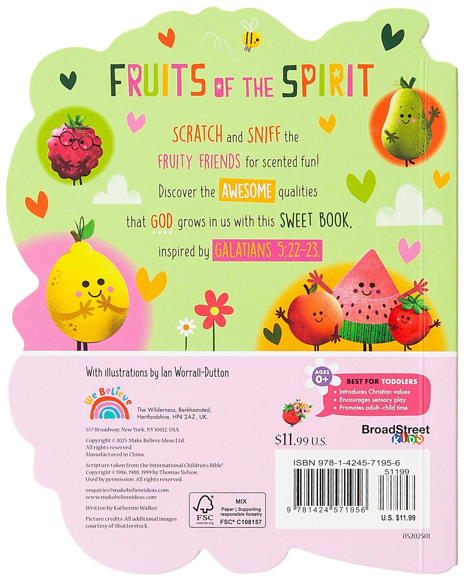 Scratch and Sniff Fruits of the Spirit