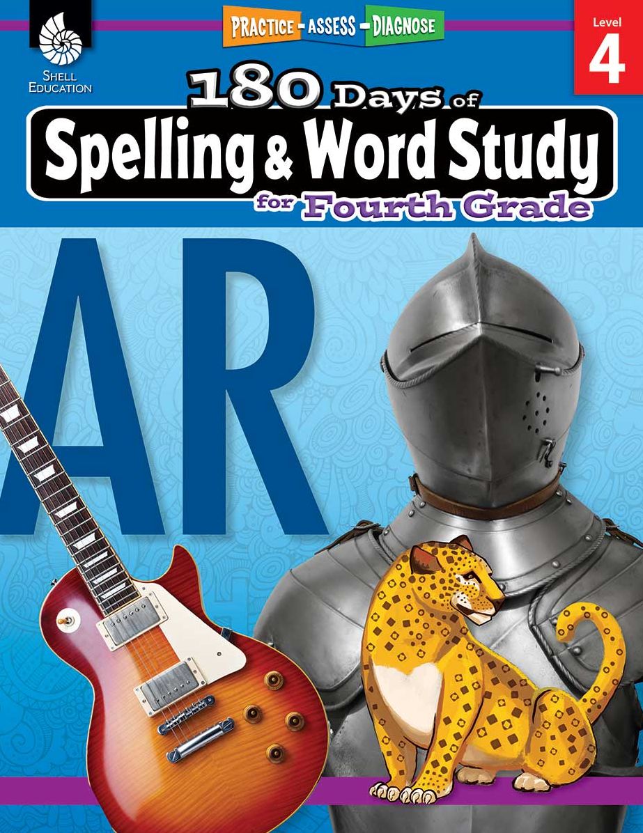 180 Days™: Spelling and Word Study for Fourth Grade: Practice, Assess, Diagnose