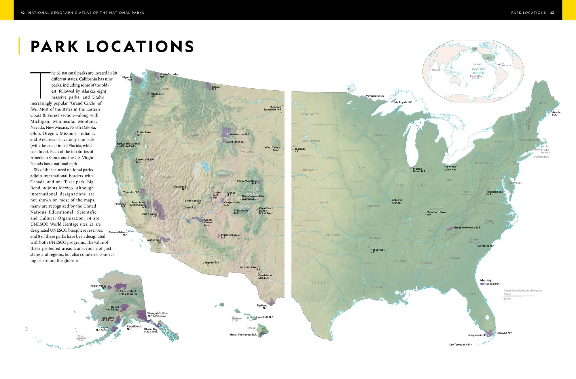 National Geographic Atlas of the National Parks