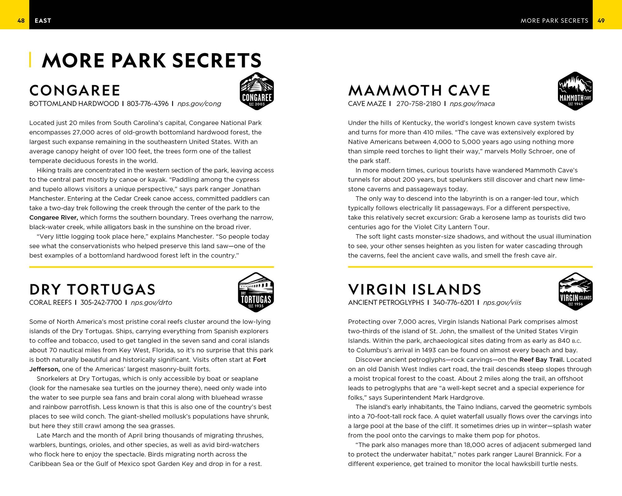 National Geographic Secrets of the National Parks, 2nd Edition: The Experts' Guide to the Best Experiences Beyond the Tourist Trail