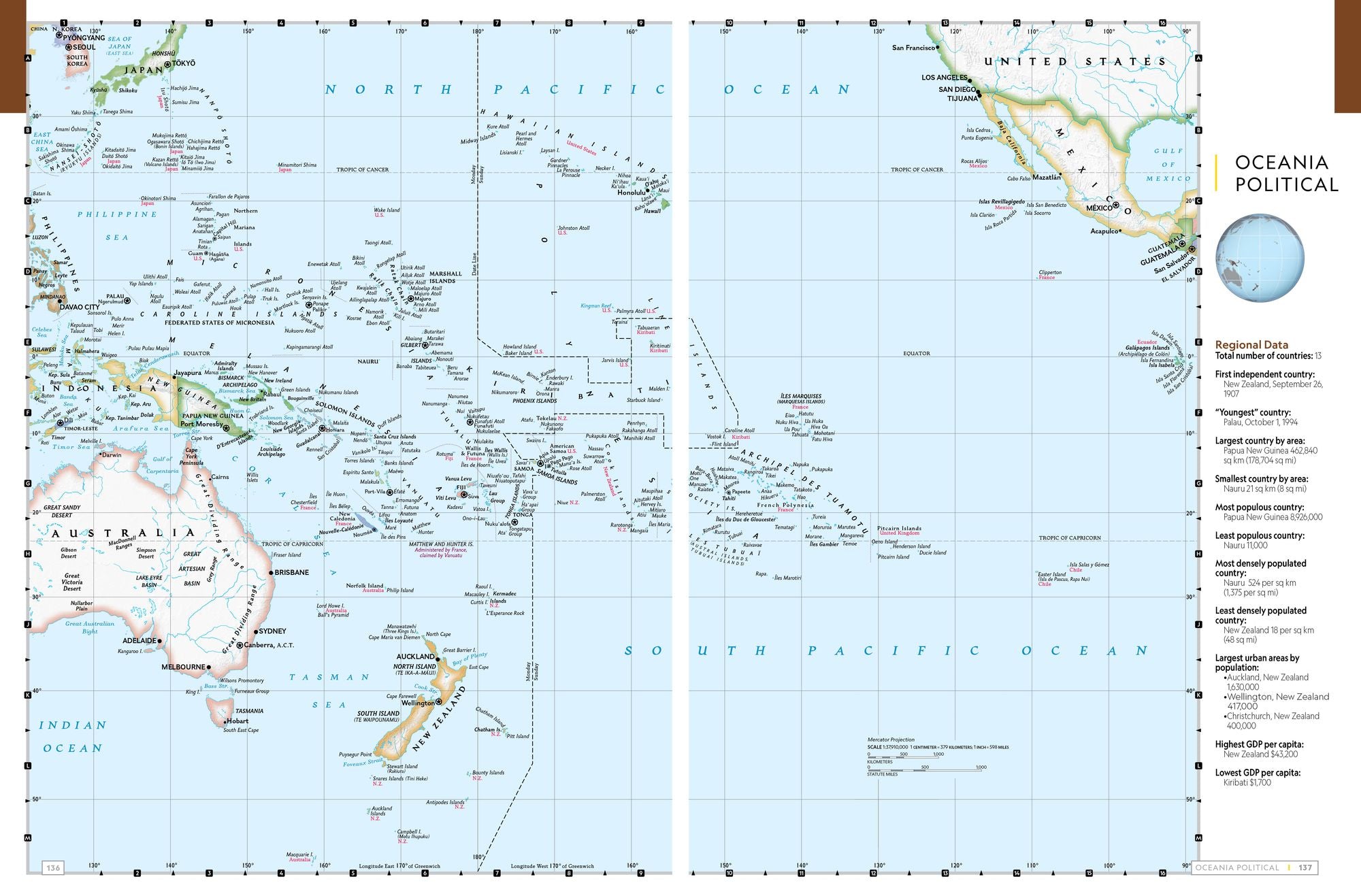 National Geographic Concise Atlas of the World, 5th edition: Authoritative and complete, with more than 200 maps and illustrations