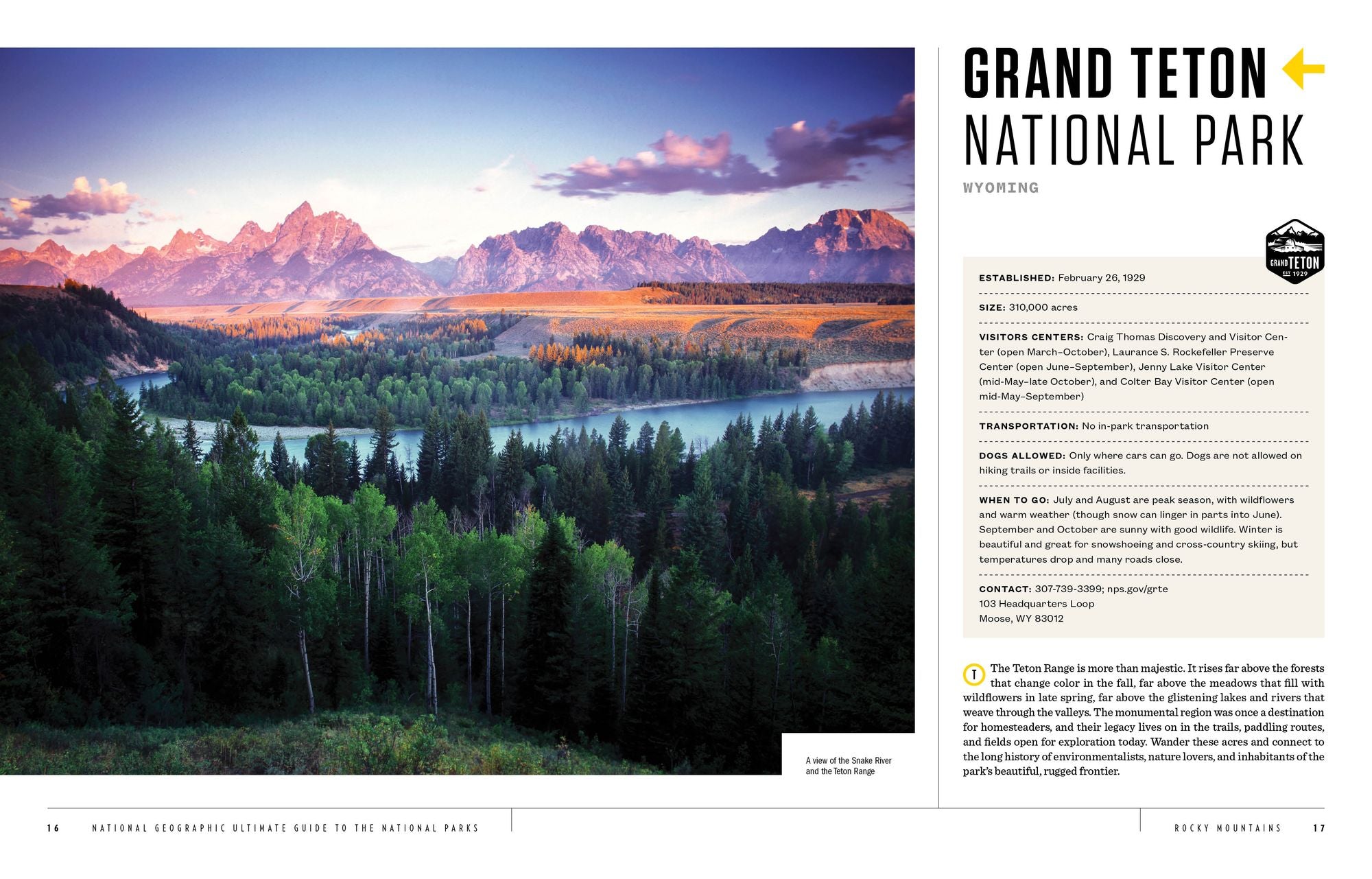 National Geographic Ultimate Guide to the National Parks: A Complete Tour of All 63 U.S. Parks