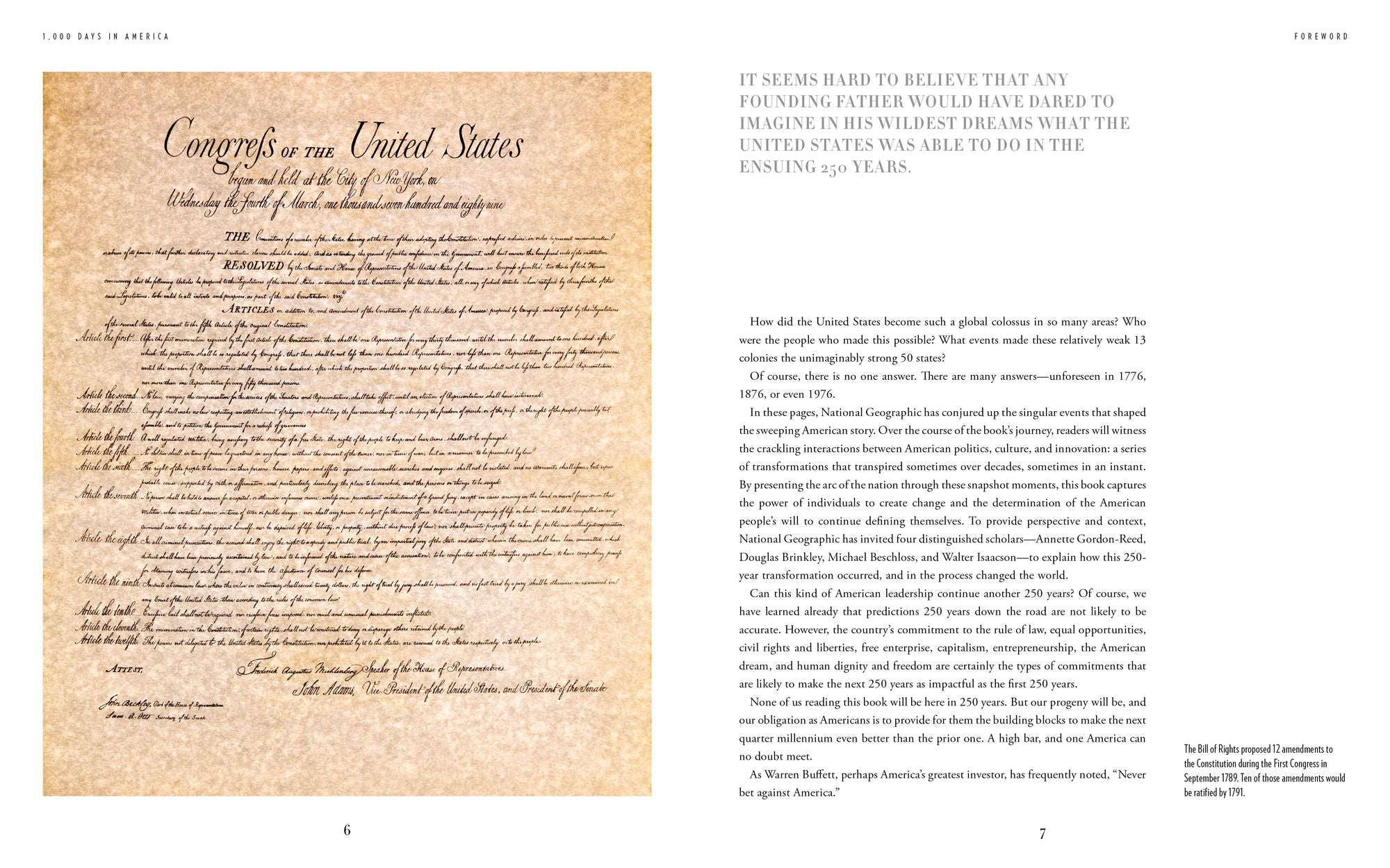 1,000 Days in America: An Illustrated History of the Moments That Defined a Nation