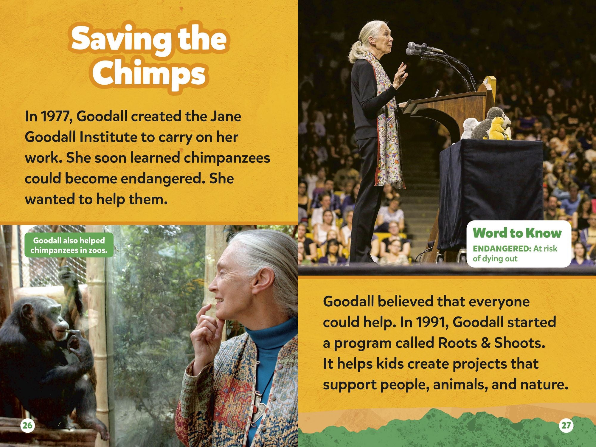 Jane Goodall (National Geographic Kids Readers, Level 1)