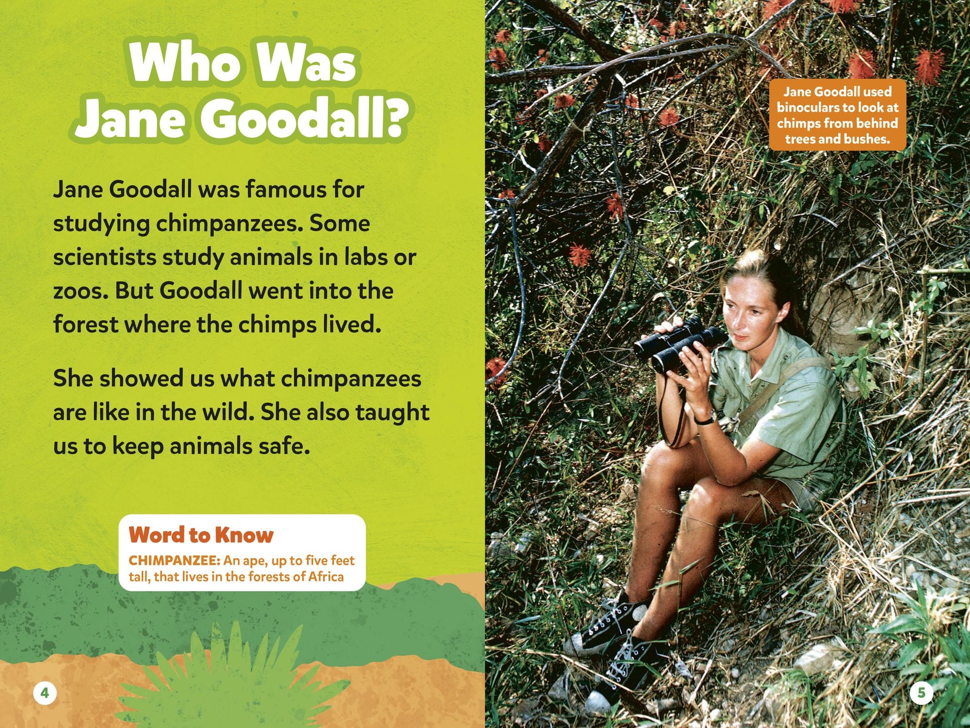 Jane Goodall (National Geographic Kids Readers, Level 1)