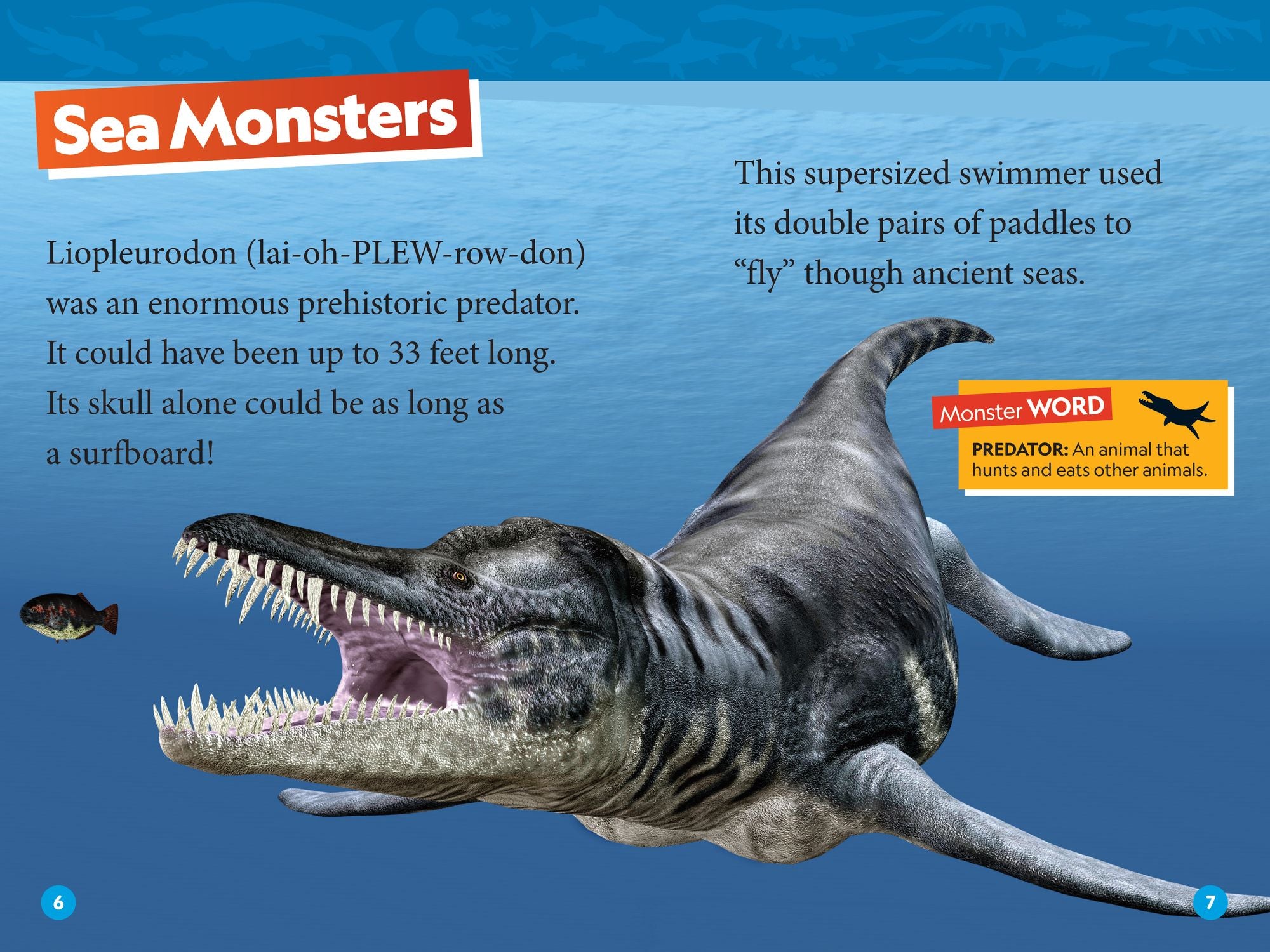 Prehistoric Sea Monsters (National Geographic Kids Readers, Level 2)