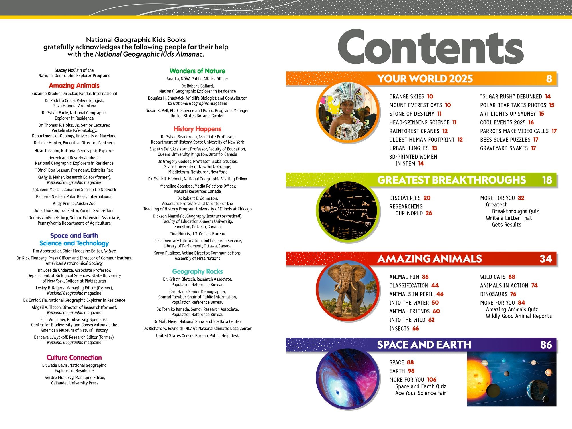 National Geographic Kids Almanac 2025 (Canadian Edition)