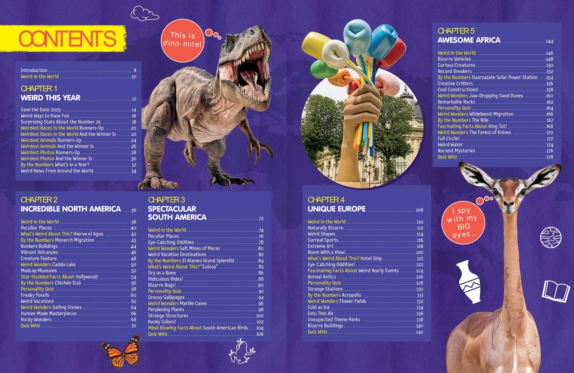 Weird But True World! 2025: Incredible facts, awesome photos, and weird wonders---for this year and beyond!