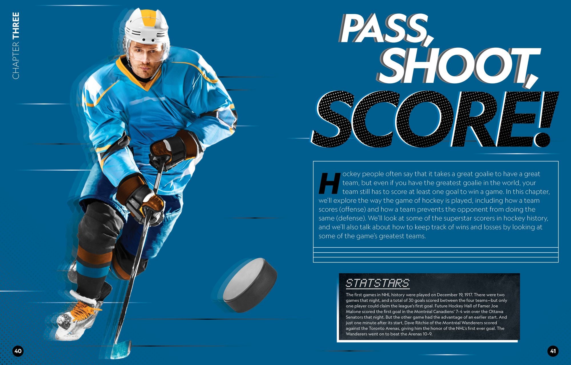 It's a Numbers Game! Hockey: The Math Behind the Perfect Slap Shot, the Split-Second Save, and So Much More!