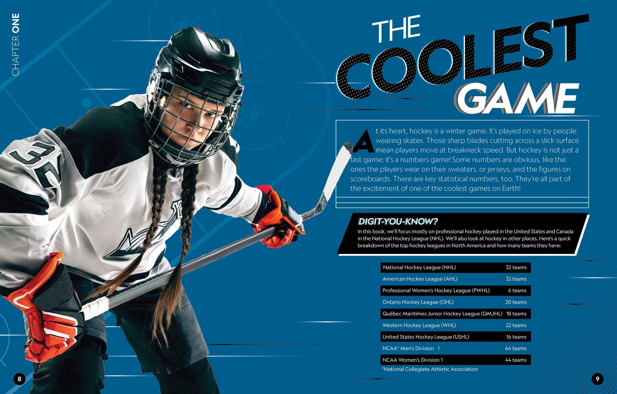 It's a Numbers Game! Hockey: The Math Behind the Perfect Slap Shot, the Split-Second Save, and So Much More!