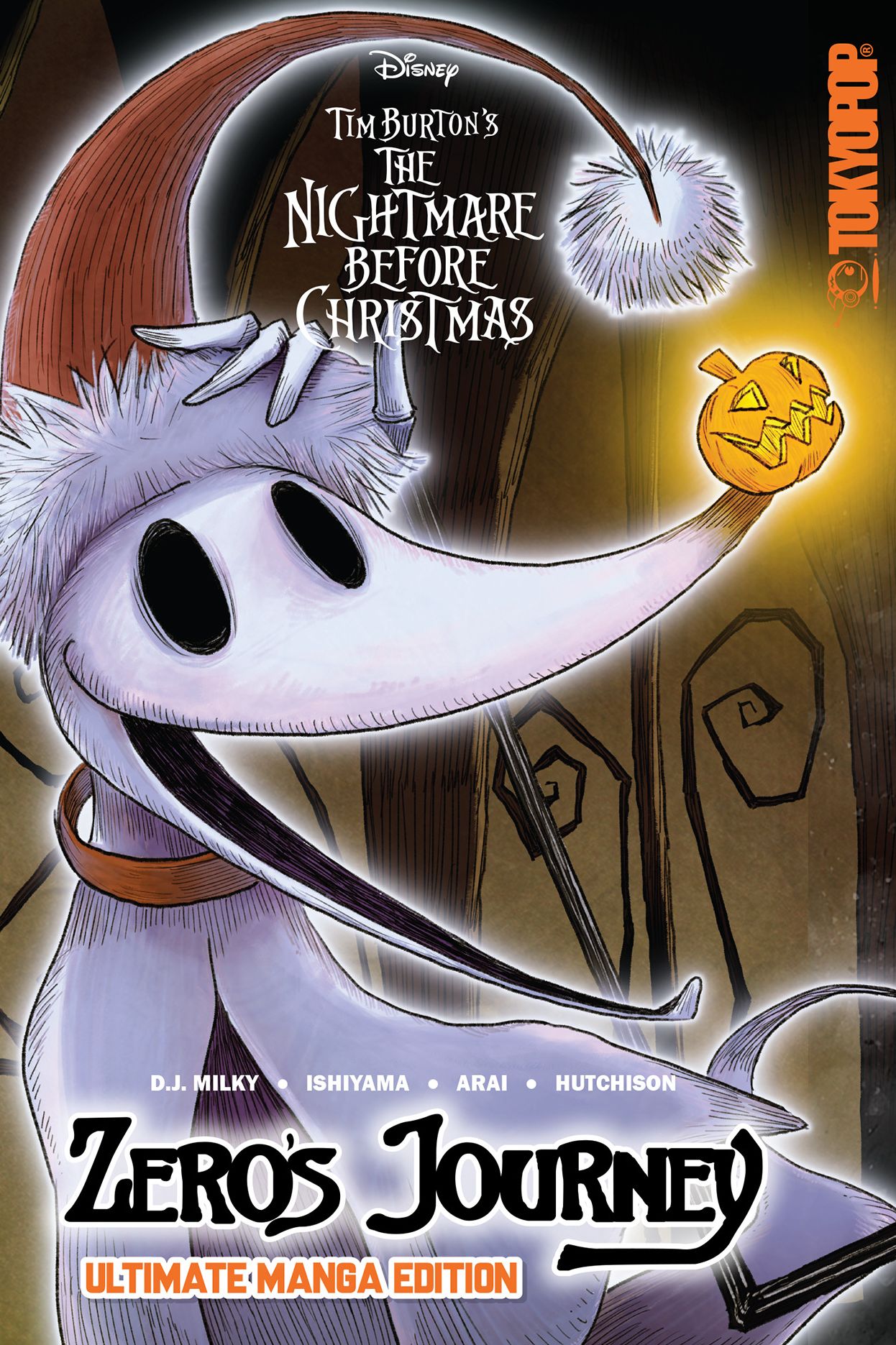Disney Manga: Tim Burton's The Nightmare Before Christmas: Zero's Journey (Ultimate Manga Edition with Sprayed Edges)
