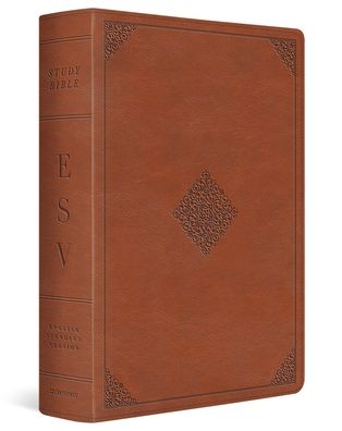 ESV Study Bible (TruTone, English Saddle, Ornament Design)
