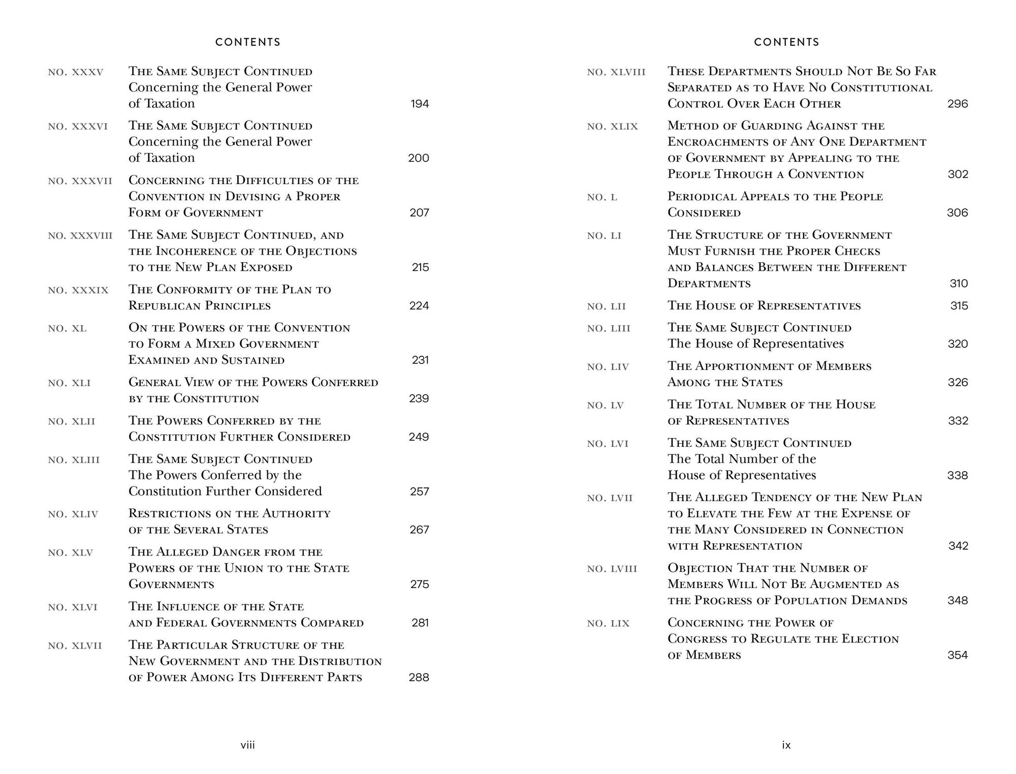 The Federalist Papers